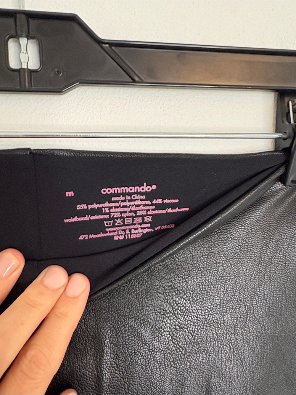 Commando Perfect Control Faux Leather Legging - Picture 5 of 8